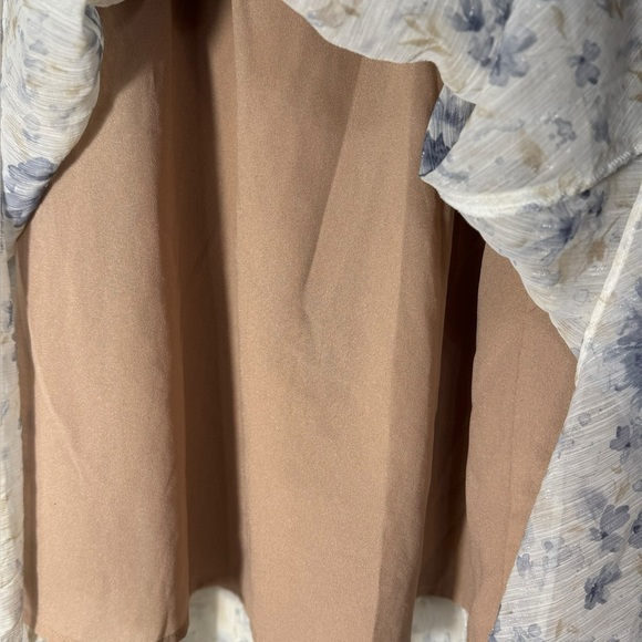 Anthropologie En Saison Pleated Floral kika Skirt size small - Picture 8 of 13